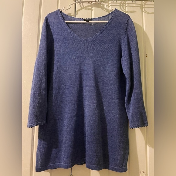 Talbots Sweaters - Talbots 100% linen sweater-medium NWOT